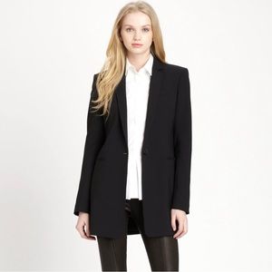 Theory “Marcela” Long Blazer - Black - Size 0